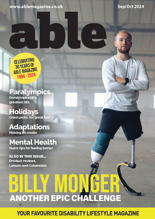 Cover image of Able magazine