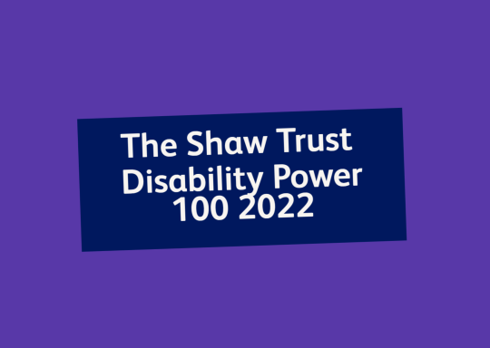 Shaw Trust Disability Power List